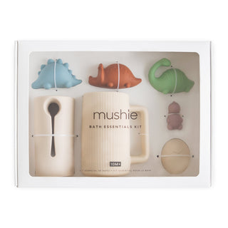 Dino Bath Essentials Kit Gift Set Mushie