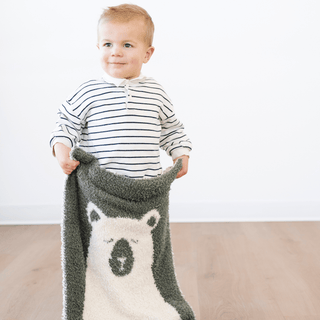 Double-Layer Bamboni® Mini Blankets Saranoni Color: Pansy Double Layer