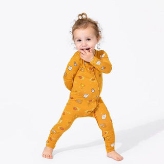 Bamboo Convertible Footie Romper - Basketball Baby & Toddler Sleepwear