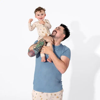 Bamboo Convertible Footie Romper - Football Baby & Toddler Sleepwear