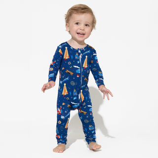 Bamboo Convertible Footie Romper - The Polar Express Baby & Toddler Sleepwear