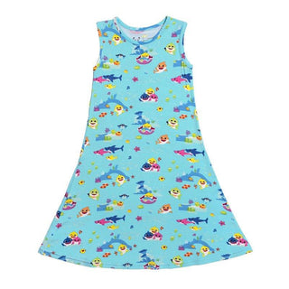 Girl's Bamboo Sleeveless Dress - Baby Shark Baby & Toddler Dresses