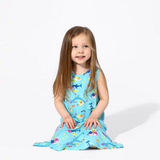 Girl's Bamboo Sleeveless Dress - Baby Shark Baby & Toddler Dresses
