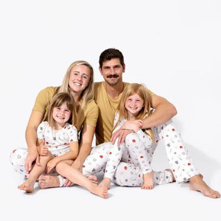 Bamboo Long Sleeve Pajama Set - Baseball Baby & Toddler Sleepwear