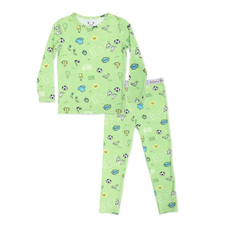 Bellabu Bear Long Sleeve Pajama Set - Soccer