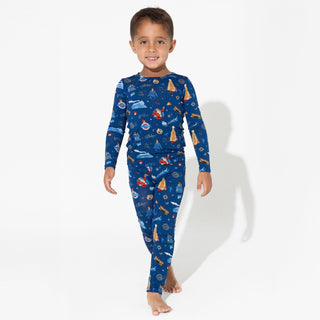 Bamboo Long Sleeve Pajama Set - The Polar Express Baby & Toddler Sleepwear