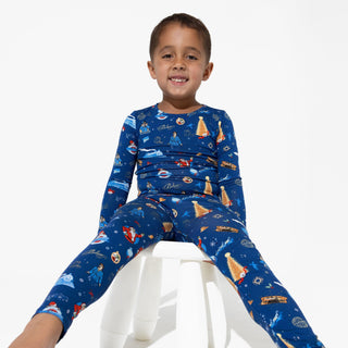 Bamboo Long Sleeve Pajama Set - The Polar Express Baby & Toddler Sleepwear