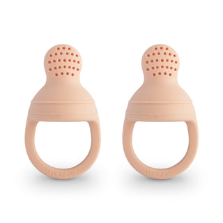 Silicone Fresh Food Feeder 2-PackSilicone Fresh Food FeederMushieColor: Blush