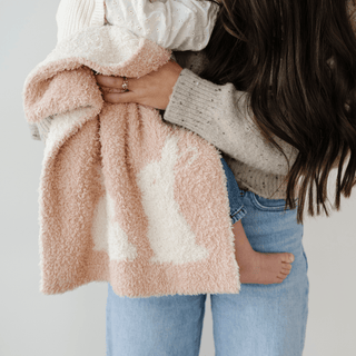 Double-Layer Bamboni® Mini Blankets Saranoni Color: Pansy Double Layer