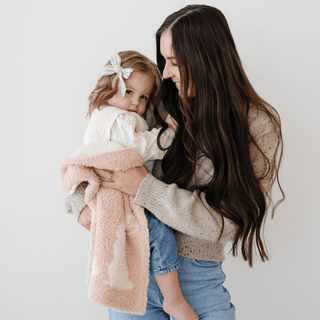 Double-Layer Bamboni® Mini Blankets Saranoni Color: Bunny Double Layer