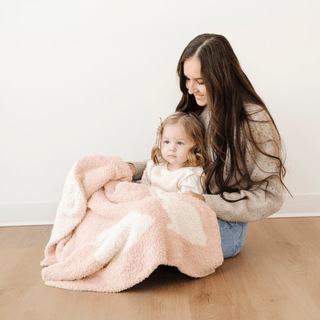 Double-Layer Bamboni® Receiving Blankets Saranoni Color: Pansy Double Layer