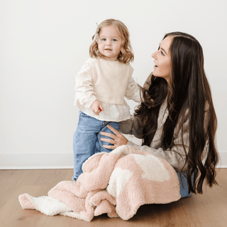 Double-Layer Bamboni® Receiving Blankets Saranoni Color: Bunny Double Layer