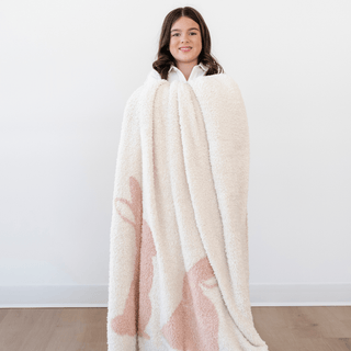 Double-Layer Bamboni® Toddler Blankets Saranoni Color: Bunny Double Layer