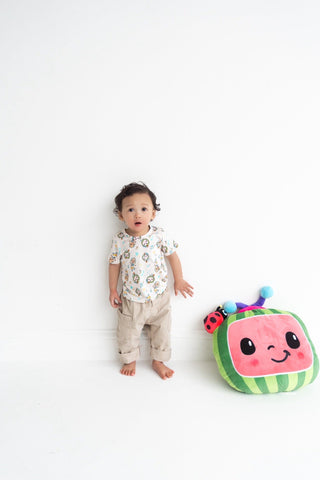 Dream Big Little Co x CoComelon JJ Musical Melon Dream Pocket TeeThe Dream Pocket TeeDREAM BIG LITTLE COSize: 6-12M