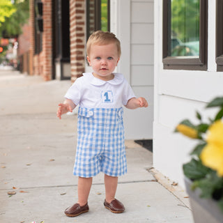 COLLARED FIRST BIRTHDAY JON JON Jon Jon Seven Lantern Lane Size: 12M