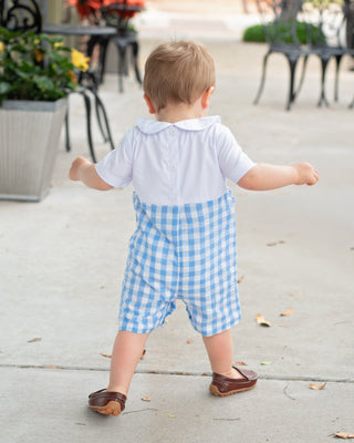 Collared First Birthday Jon Jon Jon Jon Seven Lantern Lane Size: 12M