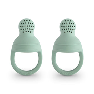 Silicone Fresh Food Feeder 2-PackSilicone Fresh Food FeederMushieColor: Cambridge Blue