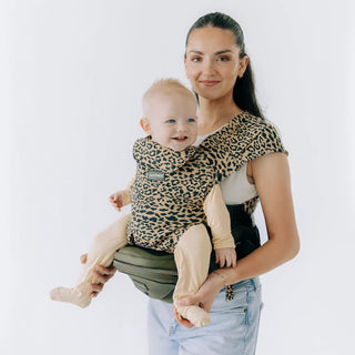 Hip Seat Hands-Free Attachment Tushbaby Color: Cheetah