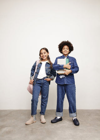 Alex Navy Loafers childrenchic