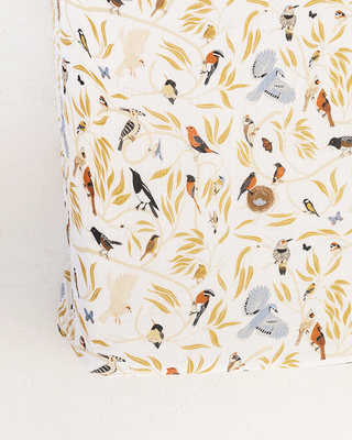 Clementine Kids Crib Sheet - For the Birds