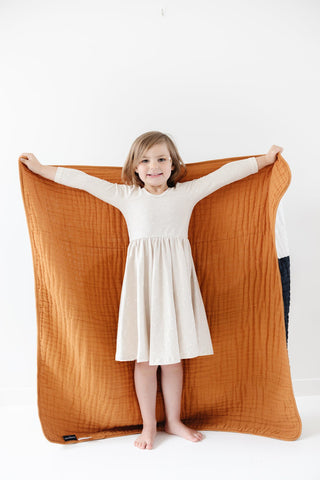 Clementine Kids Quilt Blanket - Sunset