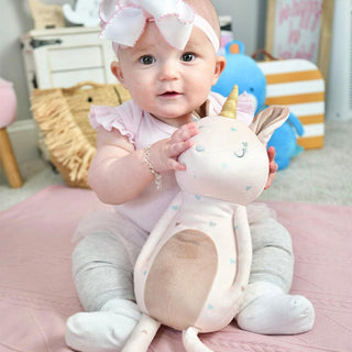 Goosewaddle Cleo Unicorn Mini Printed Plush | Baby Riddle