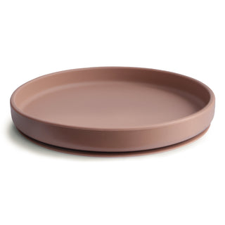 Classic Silicone Suction Plate silicone tableware Mushie Color: Shifting Sand