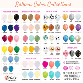 Here Comes the Son Balloon Garland Kit Balloon Garlands Ellie's Party Supply Garland Length:: 5 Feet