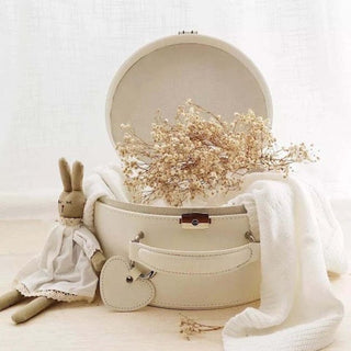 HeyPeacock Signature Keepsake Boxes - Cream Keep HeyPeacock Color: Cream