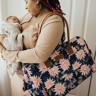 Pre-packed Hospital Birth Bag: "Fully Prepared"Birth BagsBaby BoldlyColor: Classic BlackShower Sandal Size: S(5-6)