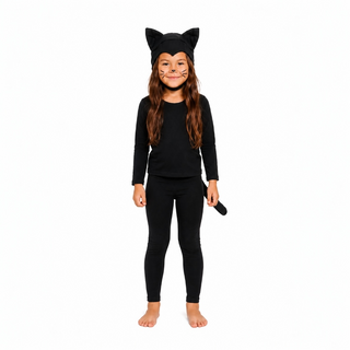 Black Cat Pajama Costume