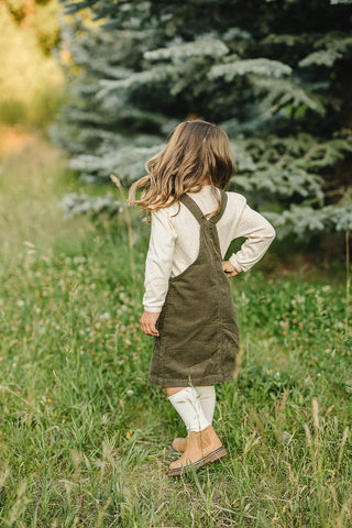 Green Corduroy DressMebie BabySize: 6-12