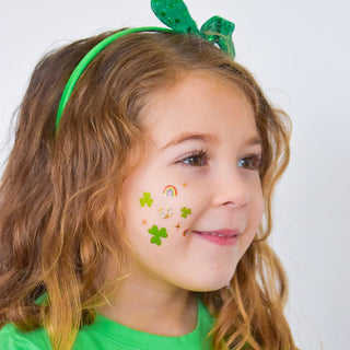 SHAMROCK CONFETTI Party Tats Flash Tattoos