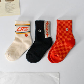 3-Pack Socks - Retrograde LITTLE RAD THINGS Size: Small Toddler (1-3T)