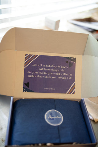 Cater to Dad Box - Support for New & Seasoned Fathers Cater to Dad Box Cater To Mom Book: The New Dad's Playbook