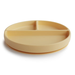 Silicone Suction Platesilicone tablewareMushieColor: Cambridge Blue