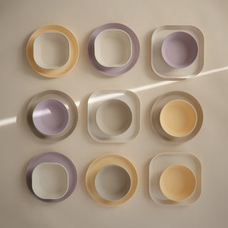 Round Dinnerware Bowl, Set of 2DinnerwareMushieColor: Vanilla