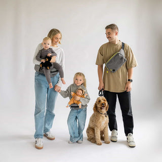 Toy Tushbaby Doll Carrier Tushbaby Color: Grey