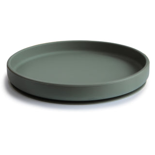 Classic Silicone Suction Plate silicone tableware Mushie Color: Shifting Sand