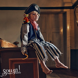 Duncan Pirate Costume Set for Children - Includes Accessories for Role-Play & Entertainment (3 Sizes) Dress up Boys, Pirates Speedy Monkey LLC Size: 3-4 years