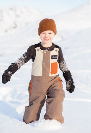 Waterproof Snow bib for youth and toddlerKeep the Littles WildSize: 1-2Y