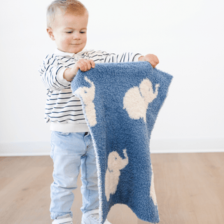 Double-Layer Bamboni® Mini Blankets Saranoni Color: Pansy Double Layer