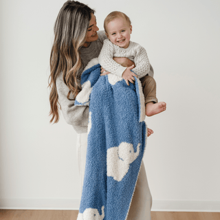Double-Layer Bamboni® Receiving Blankets Saranoni Color: Pansy Double Layer