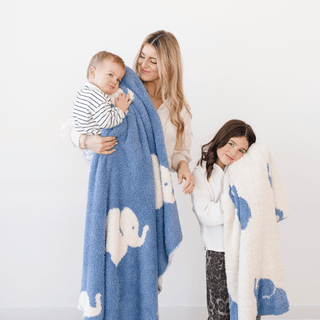 Double-Layer Bamboni® Receiving Blankets Saranoni Color: Pansy Double Layer