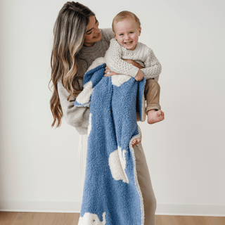 Double-Layer Bamboni® Receiving Blankets Saranoni Color: Pansy Double Layer