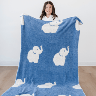 Double-Layer Bamboni® Toddler Blankets Saranoni Color: Pansy Double Layer
