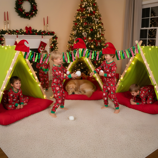 Little Elf Christmas Sleepover Set, Christmas Party Decorations Chicky Chicky Bling Bling