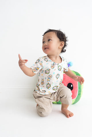 Dream Big Little Co x CoComelon JJ Musical Melon Dream Pocket TeeThe Dream Pocket TeeDREAM BIG LITTLE COSize: 6-12M
