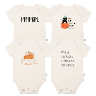 Graphic Bodysuit Set - Fall 4 Pack + 1 FreebodysuitsFinn + EmmaColor: DefaultSize: 0-3M