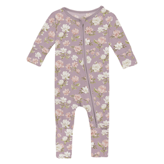 Bamboo Convertible Coverall - Sweet Pea Spring Floral KicKee Pants Size: 9-12 Months